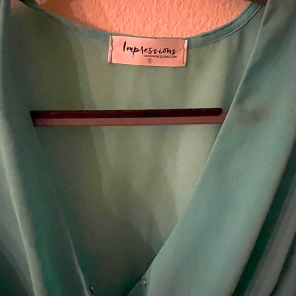 #12 🌼”Impressions” Sheer Longsleeve Dress - Picture 7 of 10